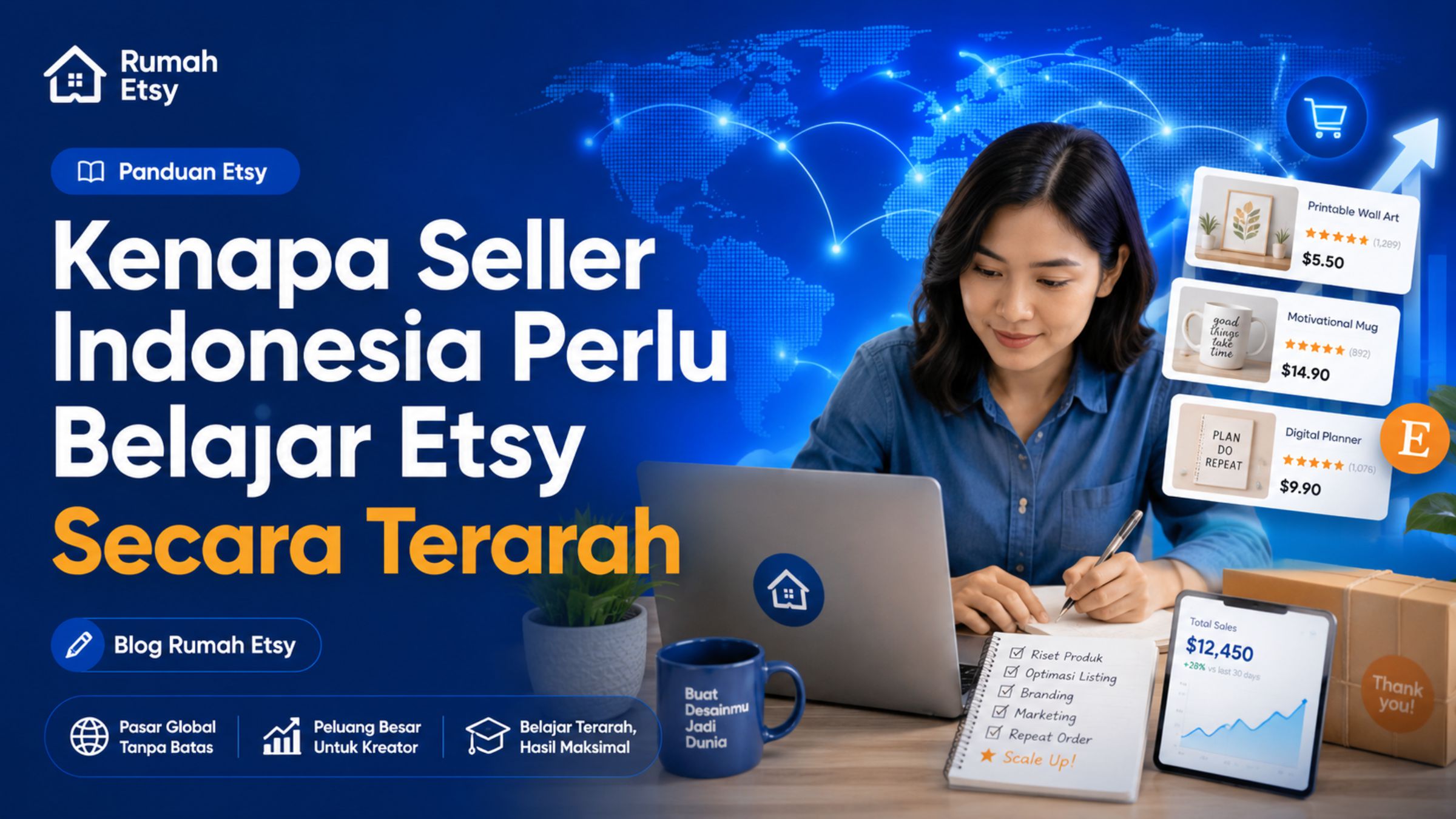 Kenapa Seller Indonesia Perlu Belajar Etsy Secara Terarah