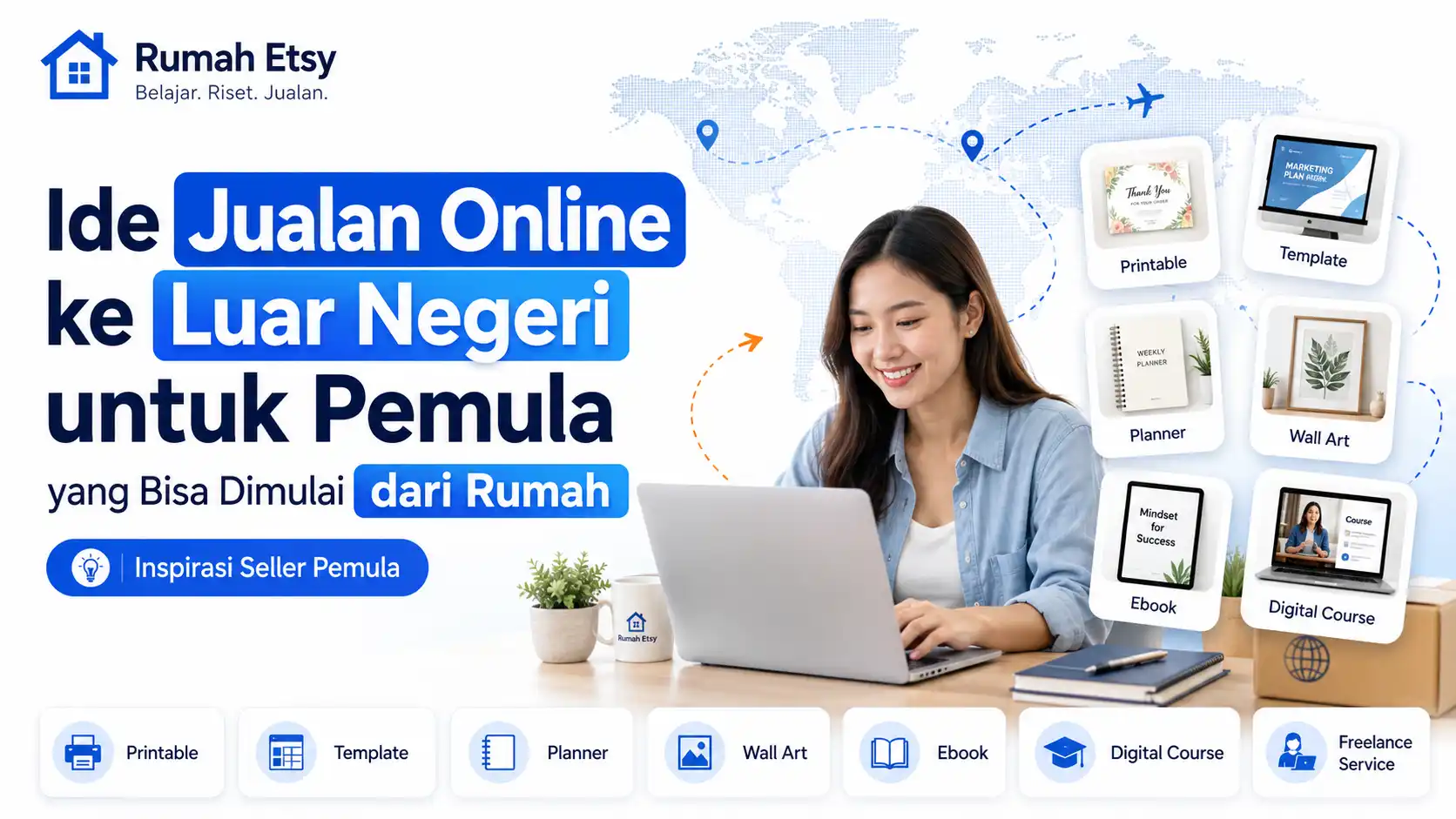 Ide Jualan Online ke Luar Negeri untuk Pemula yang Bisa Dimulai dari Rumah