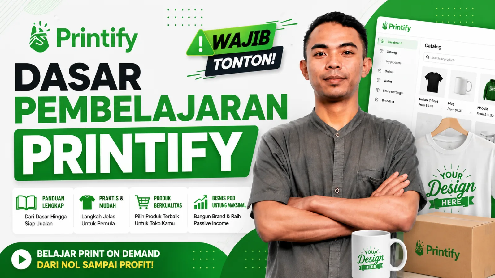 Materi Dasar Pembelajaran Printify