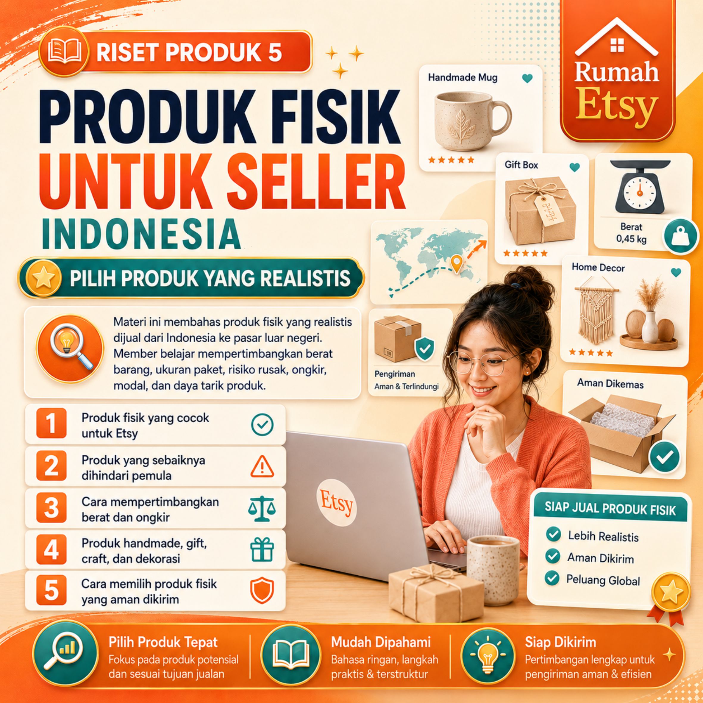 Riset 5 | Cara Mencari Produk Fisik yang Cocok untuk Seller Indonesia