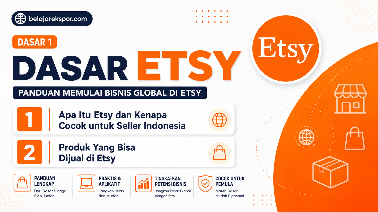 Thumbnail playlist Wajib Tonton!! Pembelajaran Dasar Etsy