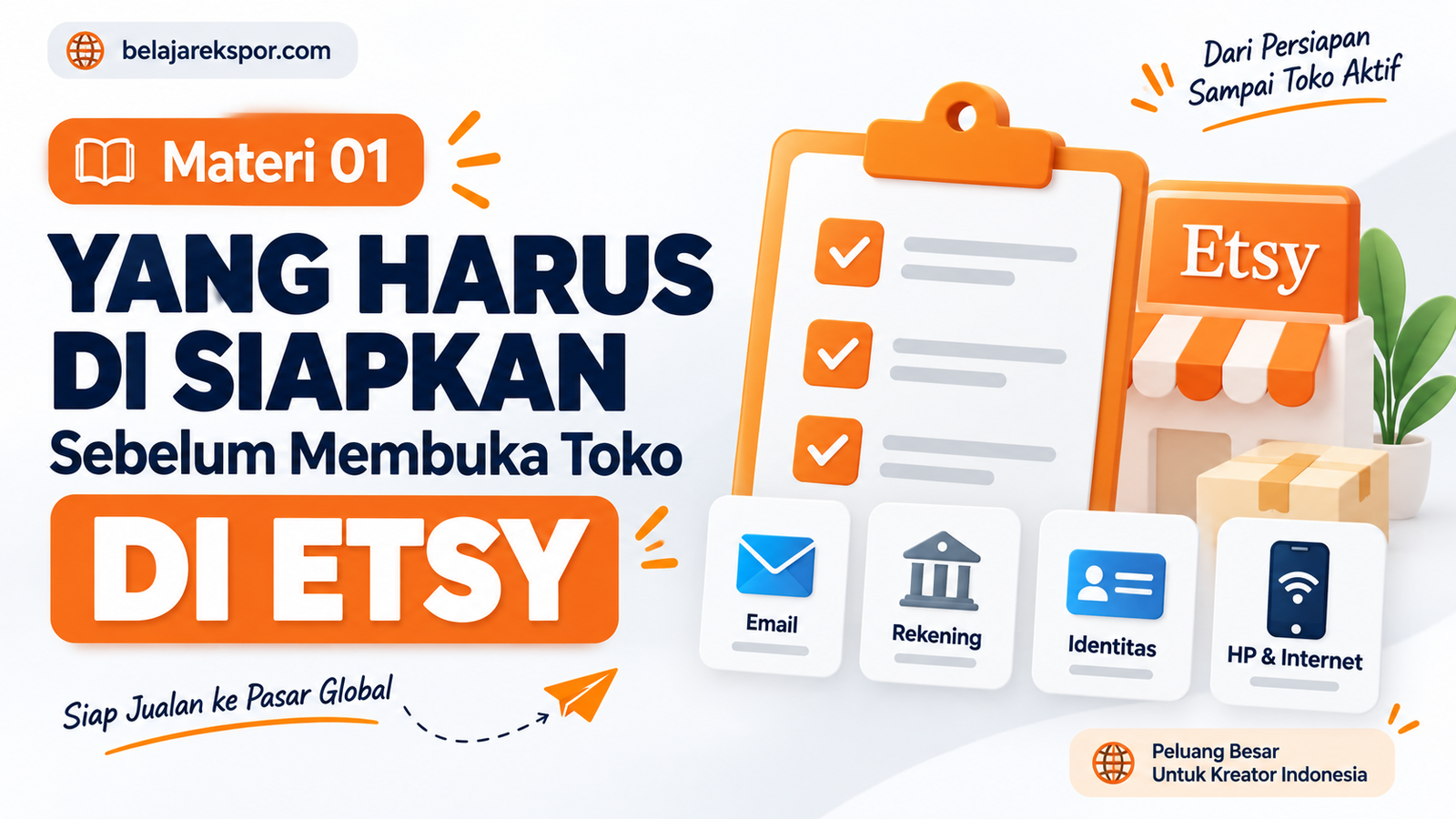 Thumbnail playlist WAJIB Tonton !! Panduan Dasar ETSY Di Hp / Mobile