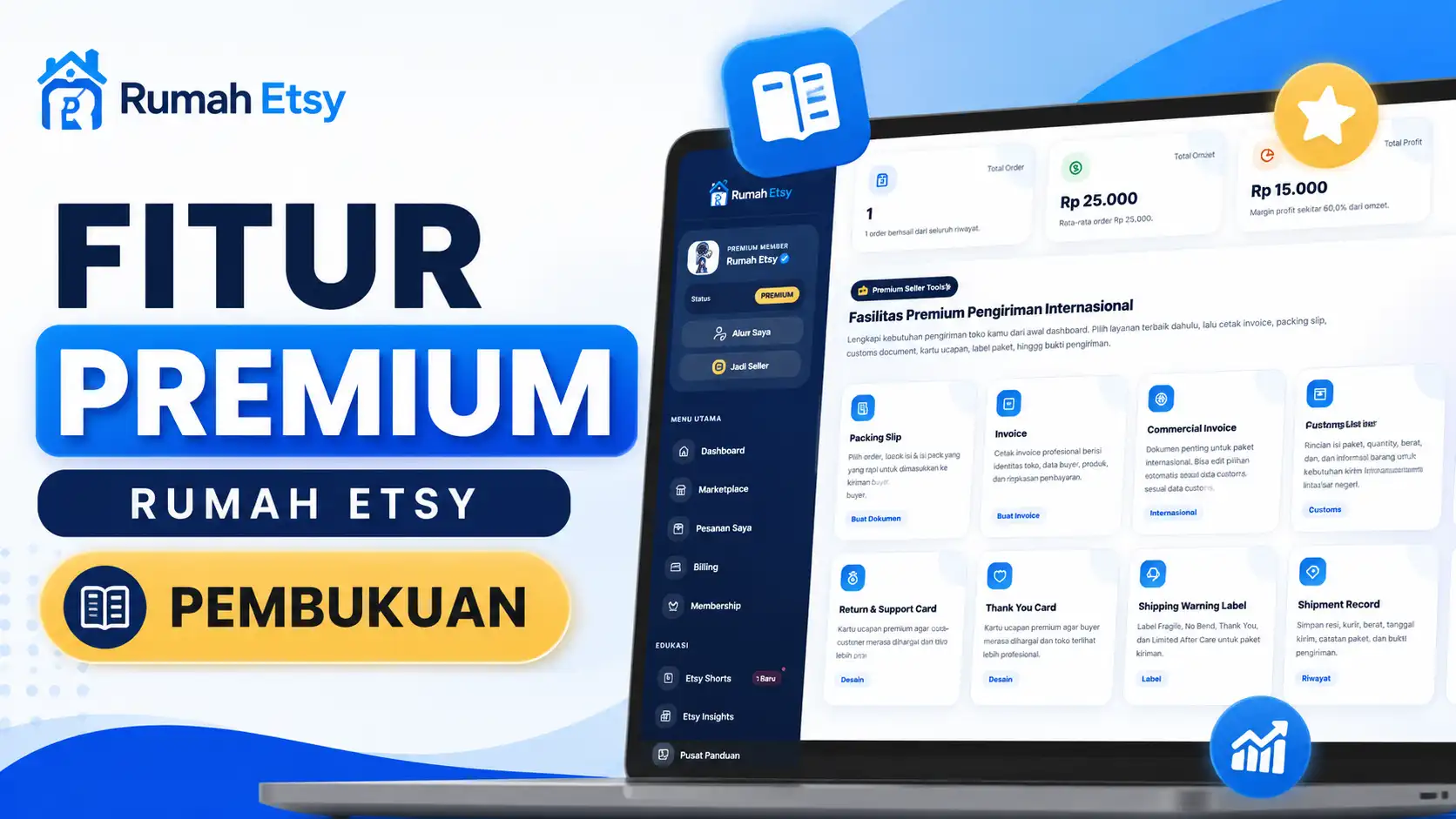 Fitur Pembukuan Toko Belajar Ekspor